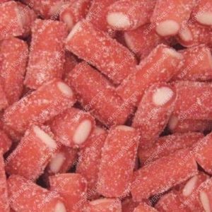 Fizzy Strawberry Pencil Bites (Vegan)