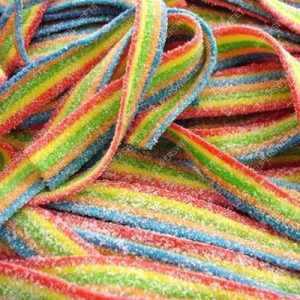 Rainbow Fizzy Belts (Vegan)